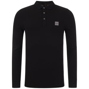 Casual Slim Fit  Long Sleeve Passerby Polo Shirt