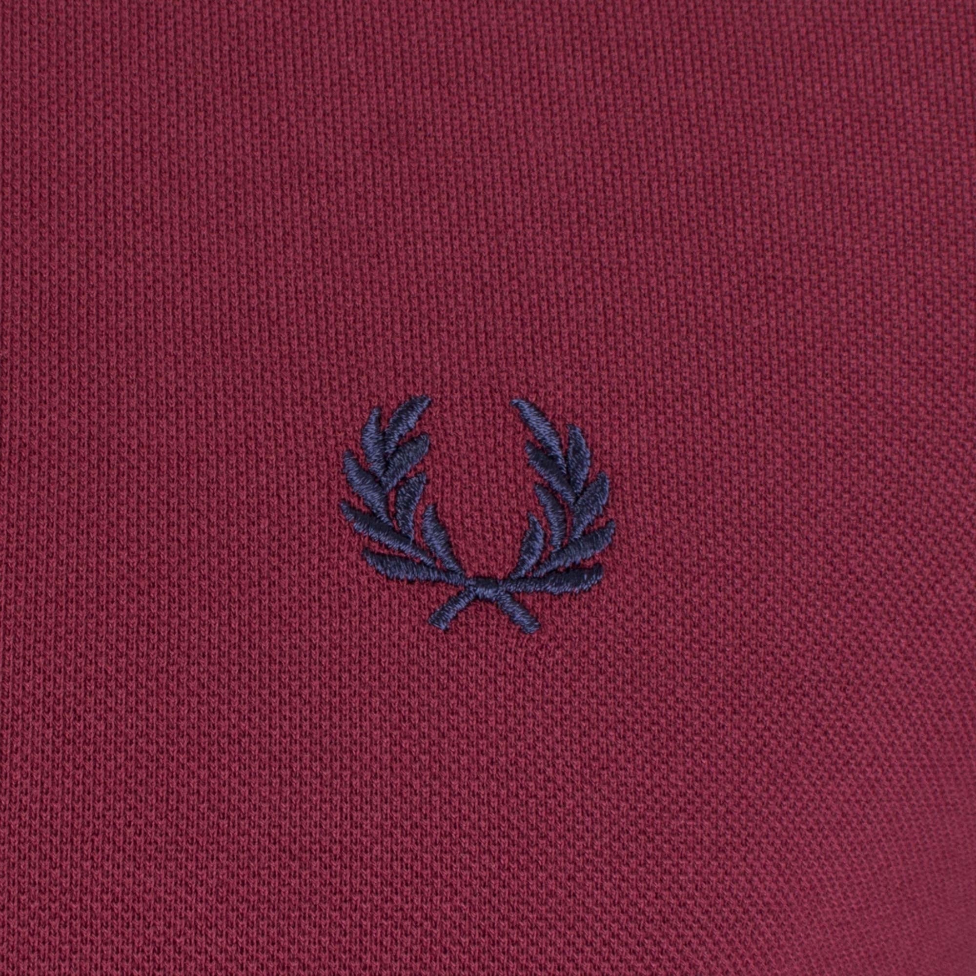 Regular Fit Long Sleeve Twin Tipped Polo Shirt