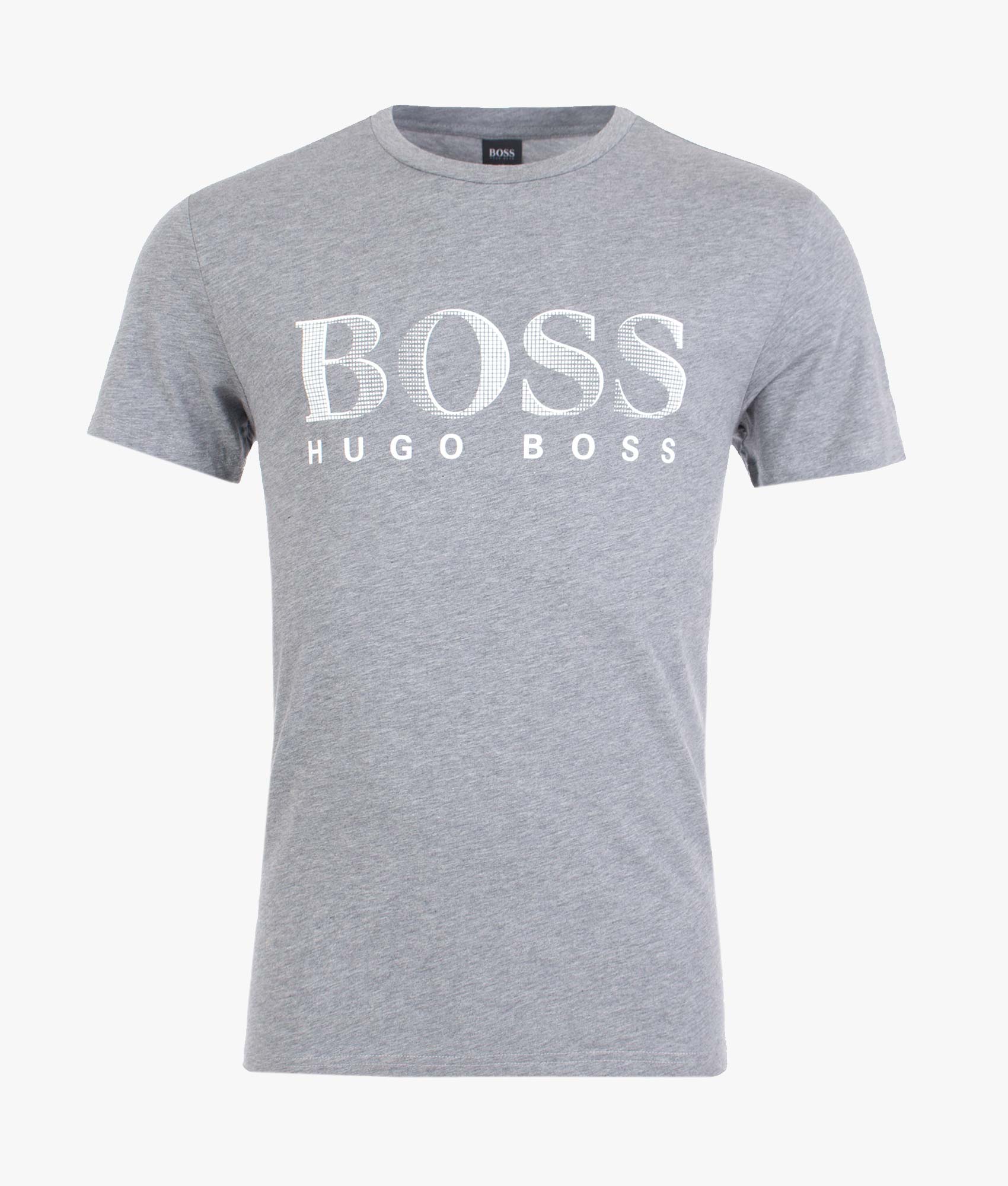 Bodywear-Regular-Fit RN-T-Shirt-Silver-Boss-EQVVS