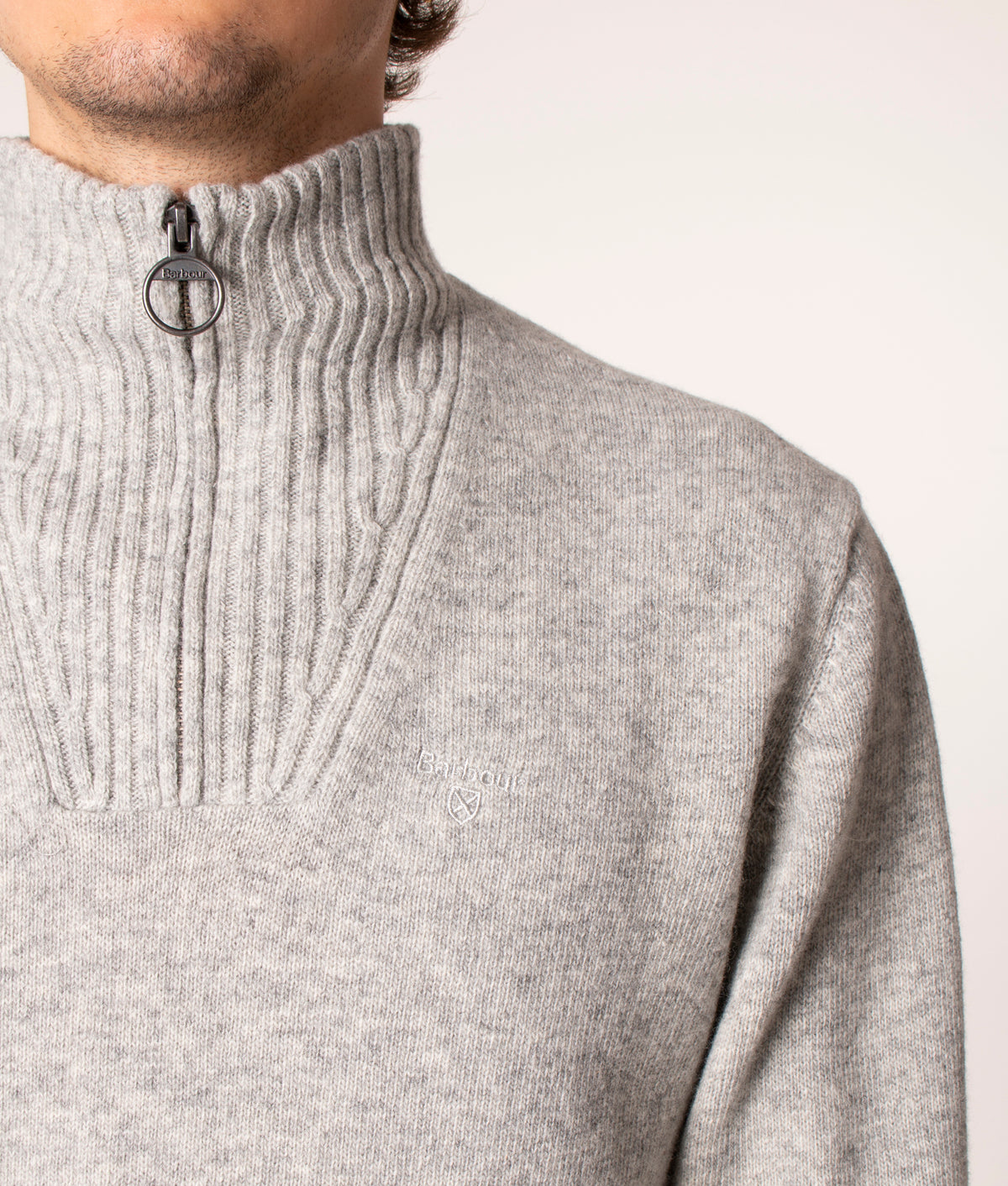 Essential-Lambswool-Quarter-Zip-Jumper-Grey-Barbour-Lifestyle-EQVVS