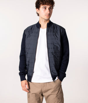 Zip Through Carn Baffle Hybrid Jacket Barbour Lifestyle EQVVS