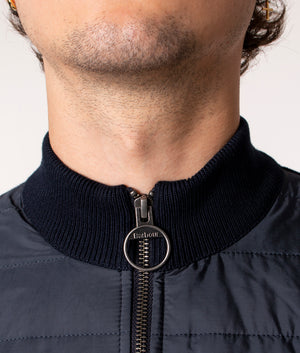 Zip Through Carn Baffle Hybrid Jacket Barbour Lifestyle EQVVS