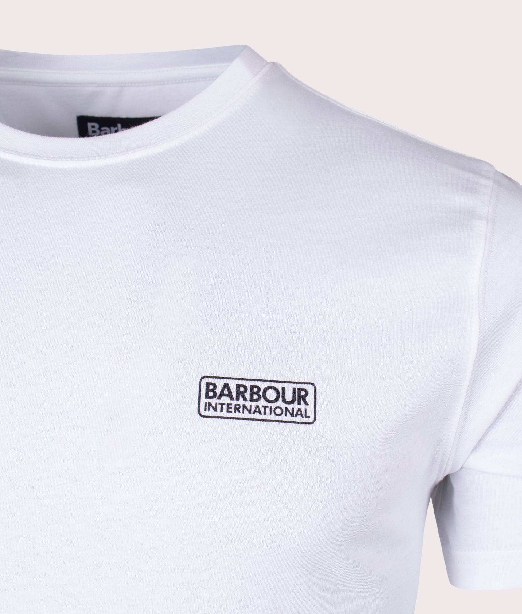 Slim-Fit-Essential-Small-Logo-T-Shirt-White-Barbour-International-EQVVS