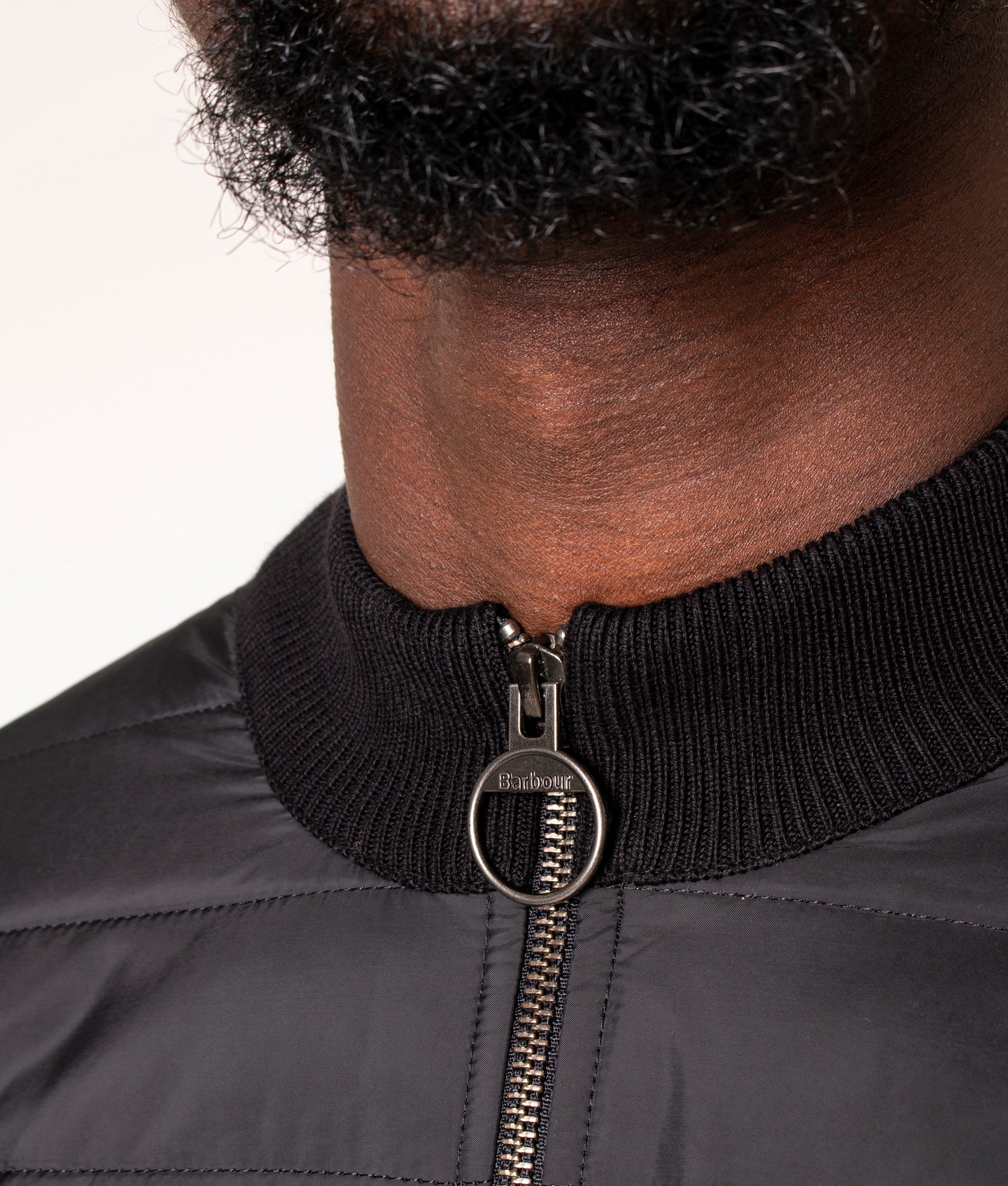 Zip Through Carn Baffle Hybrid Jacket Barbour EQVVS