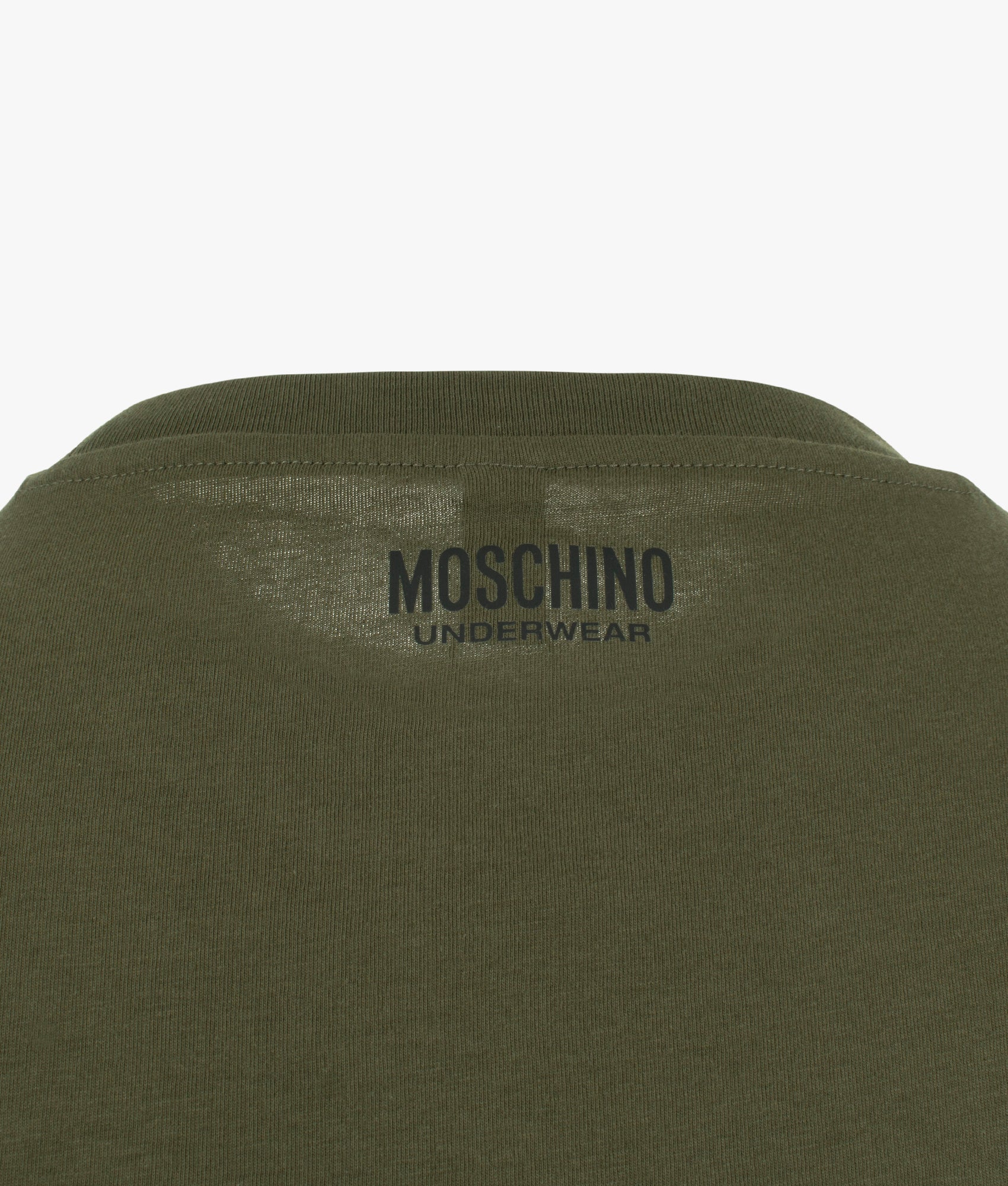 Shoulder-Taped-T-Shirt-Green-Moschino-EQVVS
