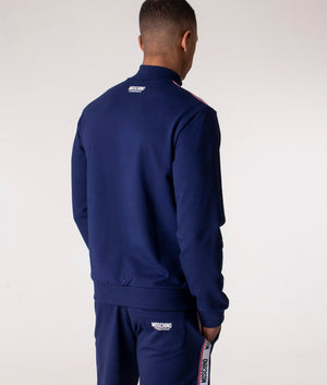 Quarter-Zip-Shoulder-Taped-Sweatshirt-Blue-Moschino-EQVVS