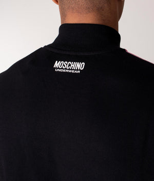 Quarter-Zip-Shoulder-Taped-Sweatshirt-Black-Moschino-EQVVS