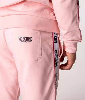 Logo-Tape-Detail-Sweat-Shorts-Pink-Moschino-EQVVS