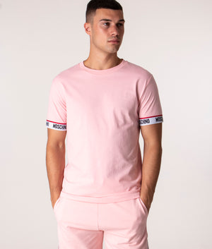 Moschino-Cuffs-T-Shirt-Pink-Moschino-EQVVS