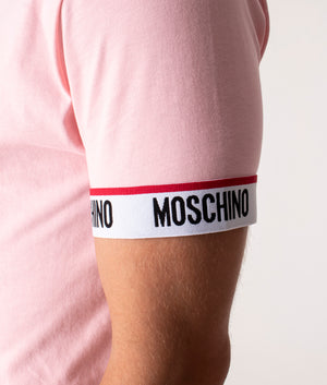 Moschino-Cuffs-T-Shirt-Pink-Moschino-EQVVS