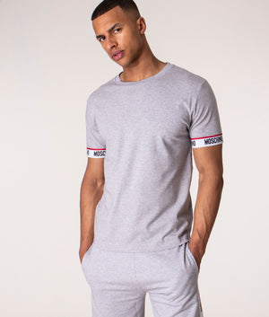 Moschino-Cuffs-T-Shirt-Grey-Moschino-EQVVS