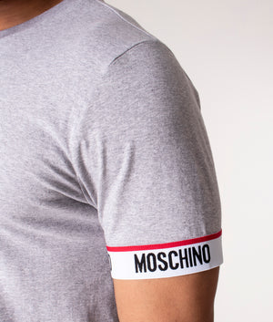 Moschino-Cuffs-T-Shirt-Grey-Moschino-EQVVS