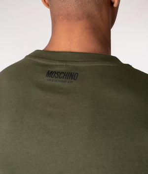 Moschino-Cuffs-T-Shirt-Green-Moschino-EQVVS
