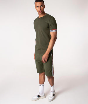 Moschino-Cuffs-T-Shirt-Green-Moschino-EQVVS