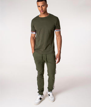 Moschino-Cuffs-T-Shirt-Green-Moschino-EQVVS