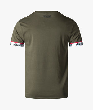 Moschino-Cuffs-T-Shirt-Green-Moschino-EQVVS
