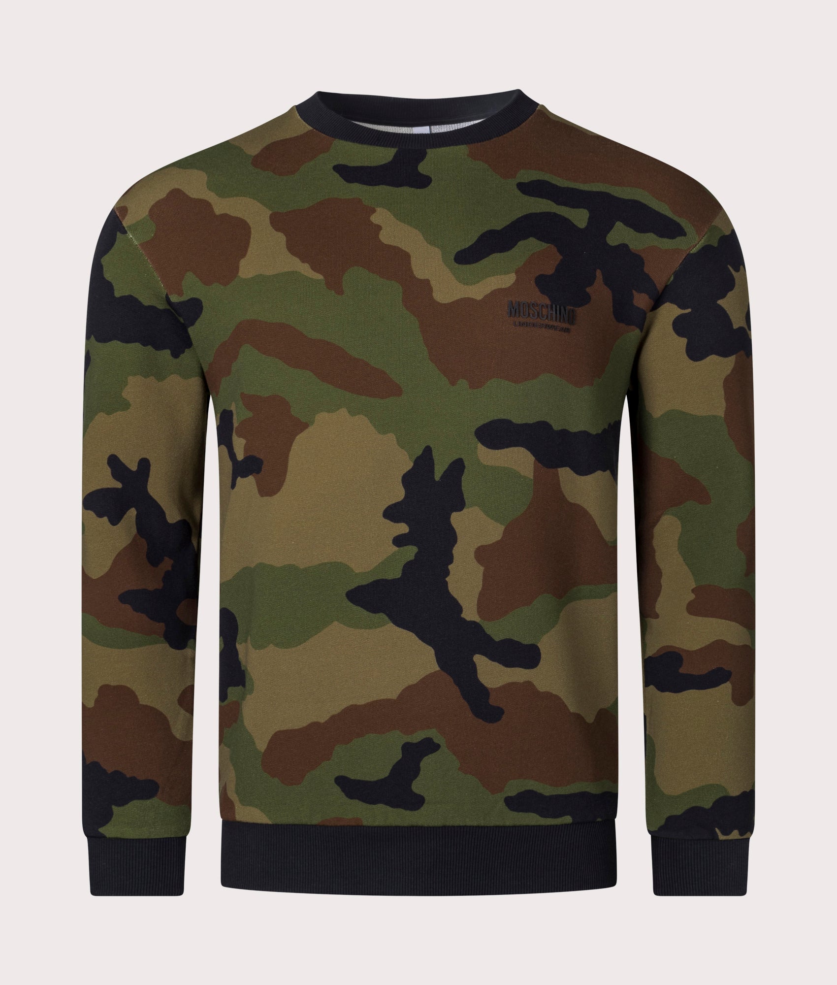 Crew-Neck-Sweatshirt-Fantasy-Print-Green-Moschino-EQVVS