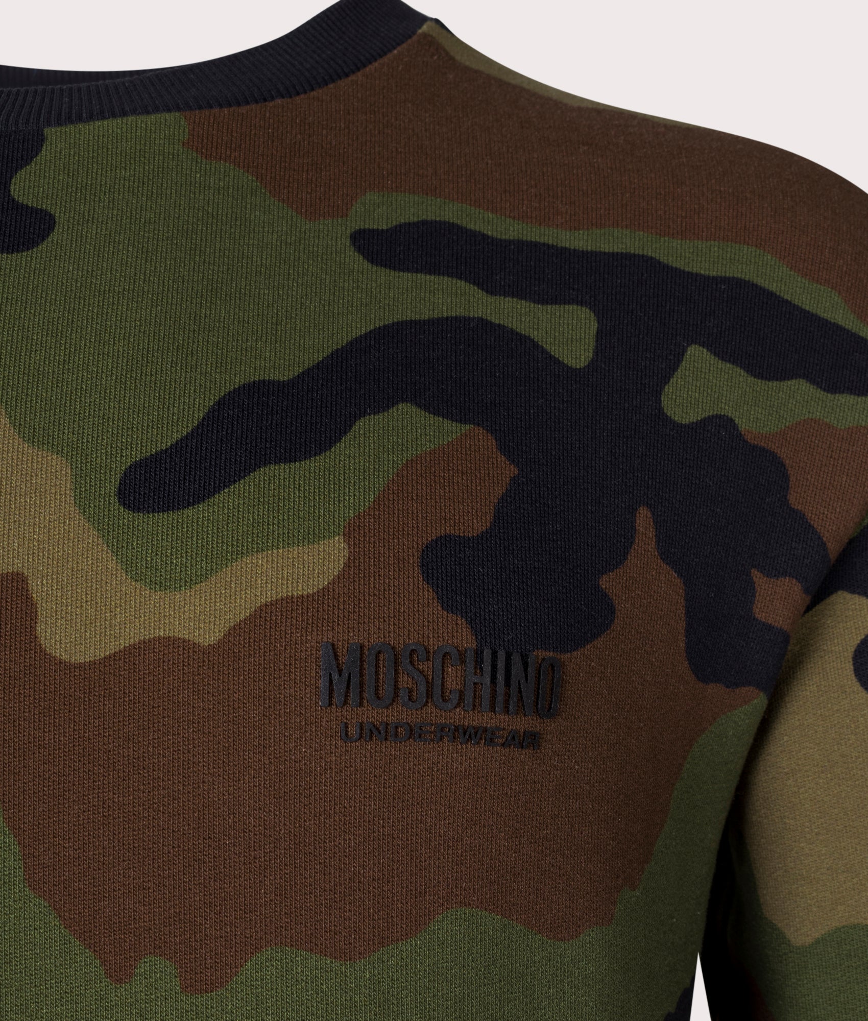 Crew-Neck-Sweatshirt-Fantasy-Print-Green-Moschino-EQVVS