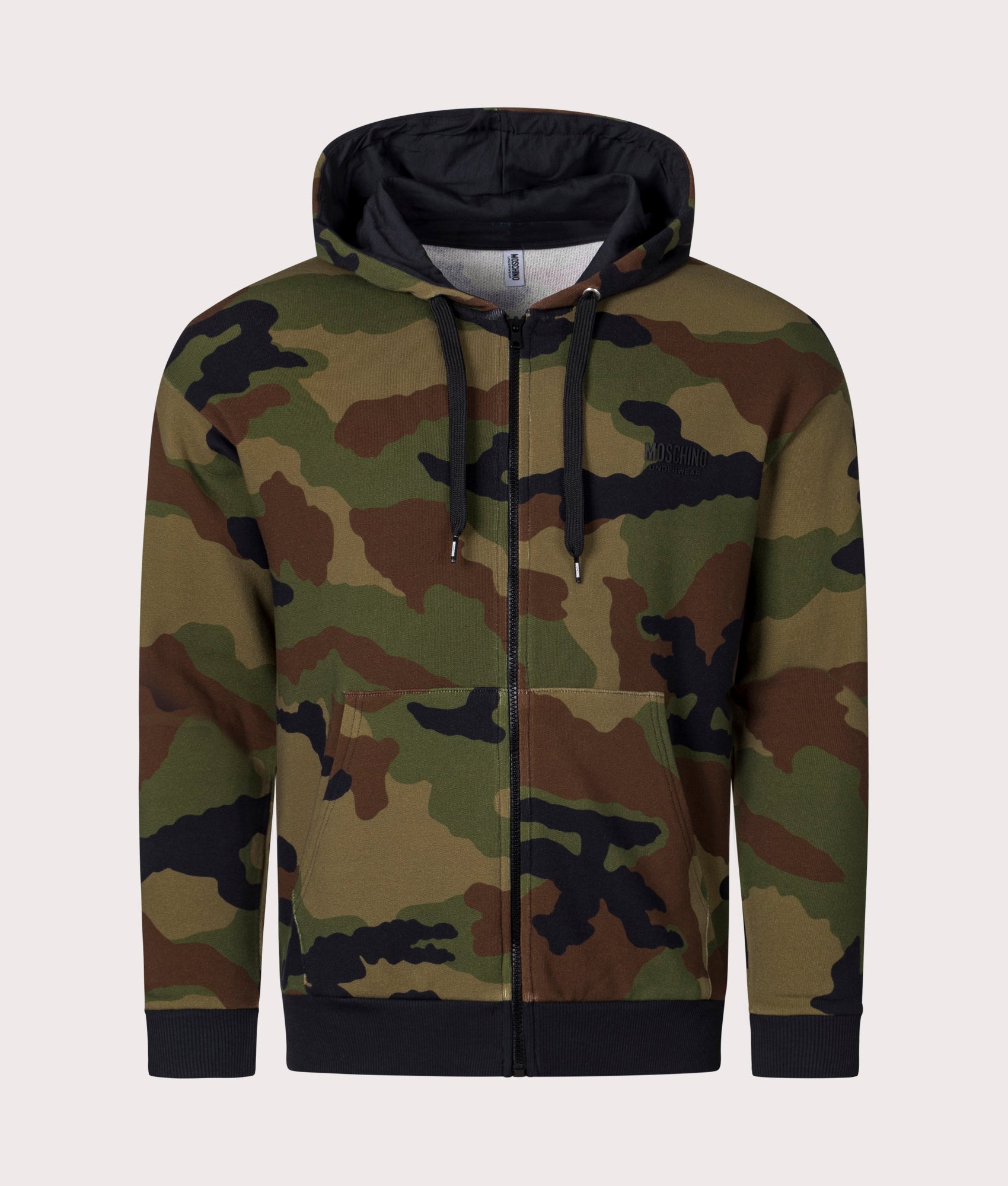 Zip-Through-Hoodie-Fantasy-Print-Green-Moschino-EQVVS