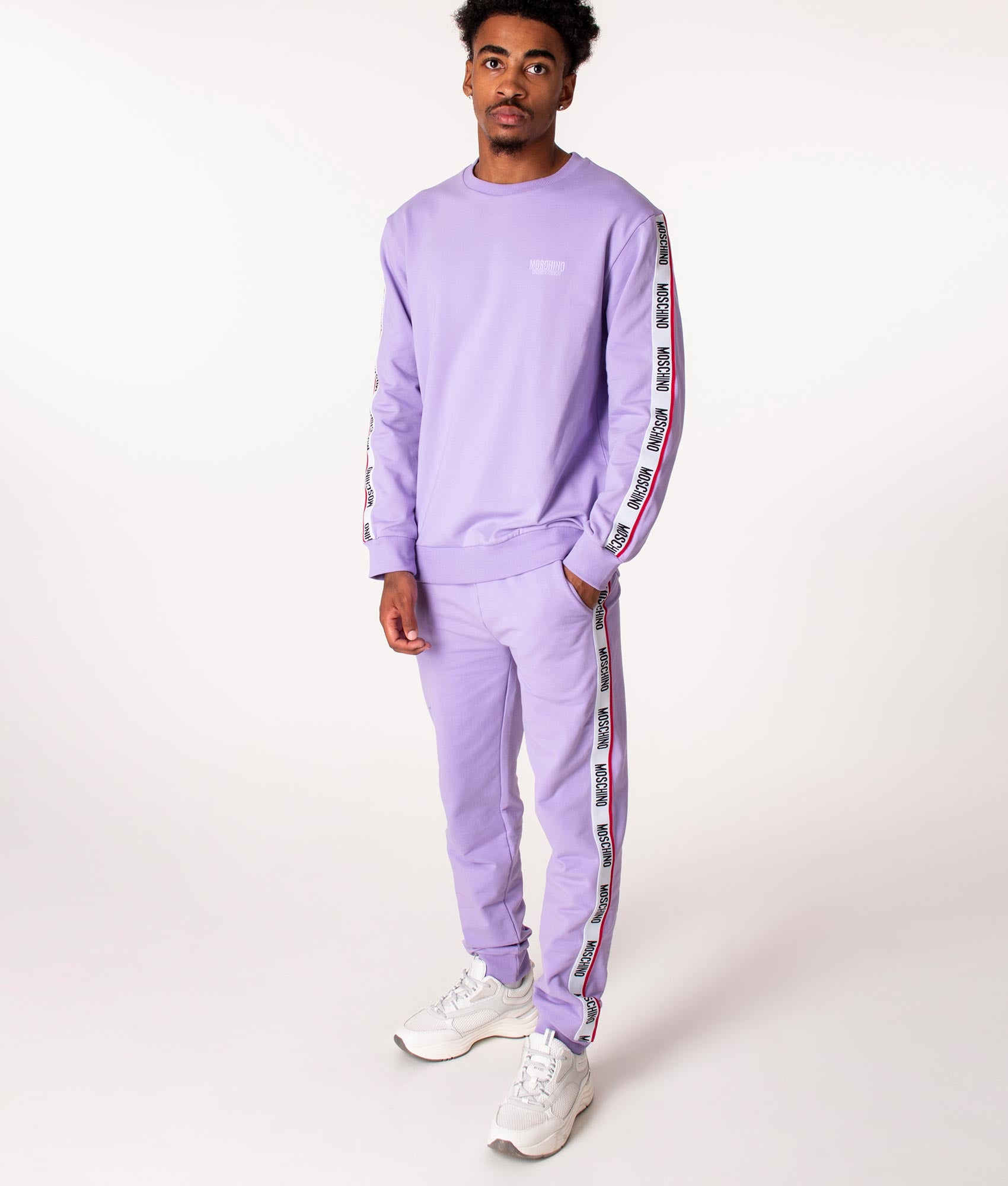 Logo-Taped-Arm-Sweatshirt-Violet-Moschino-EQVVS