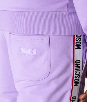 Taped-Sweat-Shorts-Violet-Moschino-EQVVS