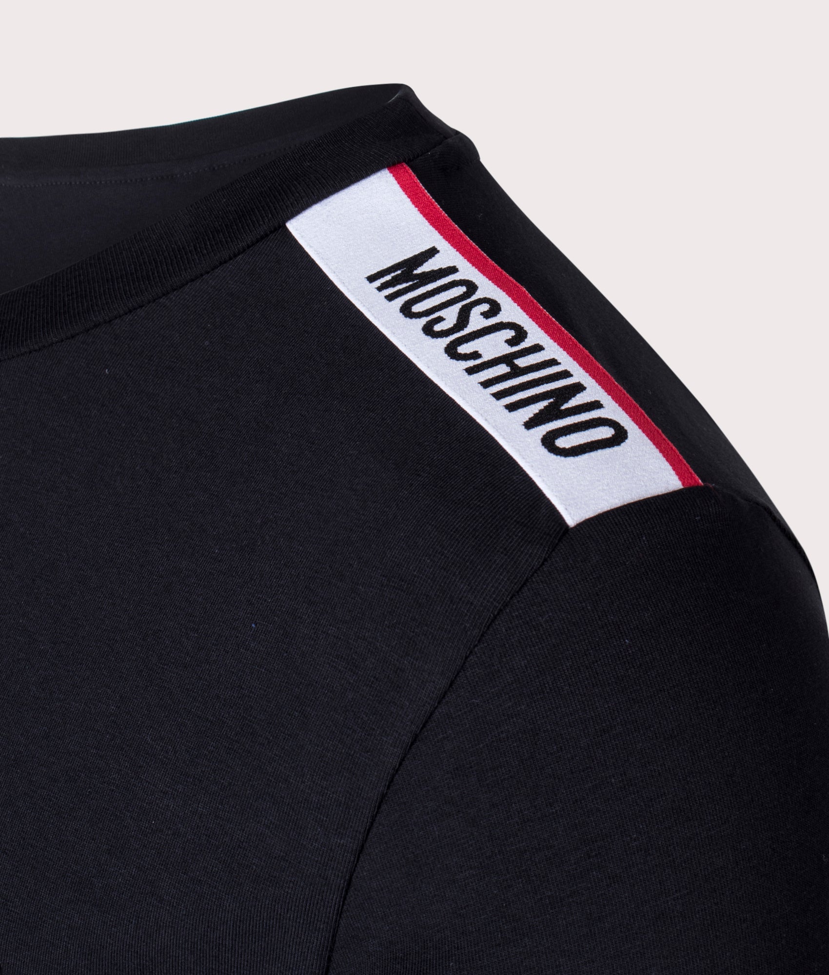 Long-Sleeve-Shoulder-Taped-T-Shirt-Black-Moschino-EQVVS