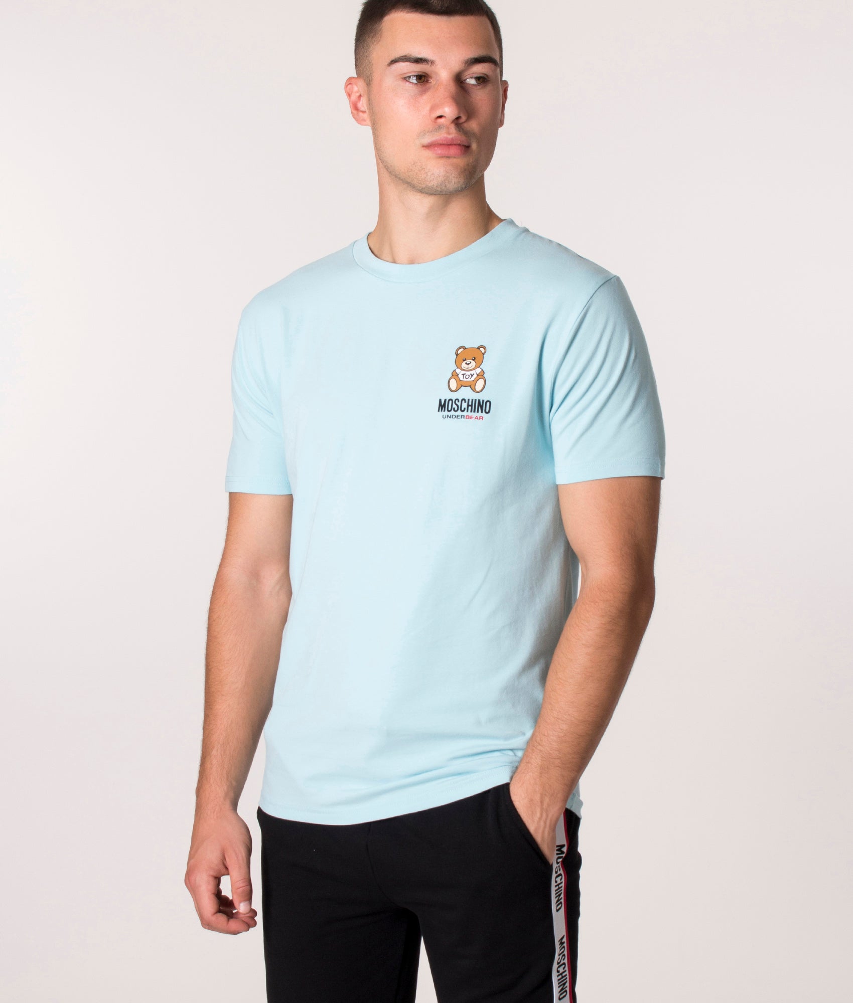 Chest-Logo-T-Shirt-Light-Blue-Moschino-EQVVS