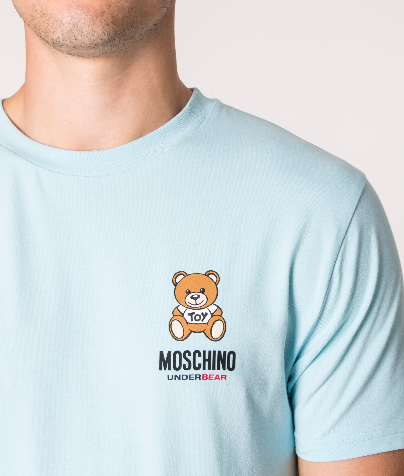 Chest-Logo-T-Shirt-Light-Blue-Moschino-EQVVS
