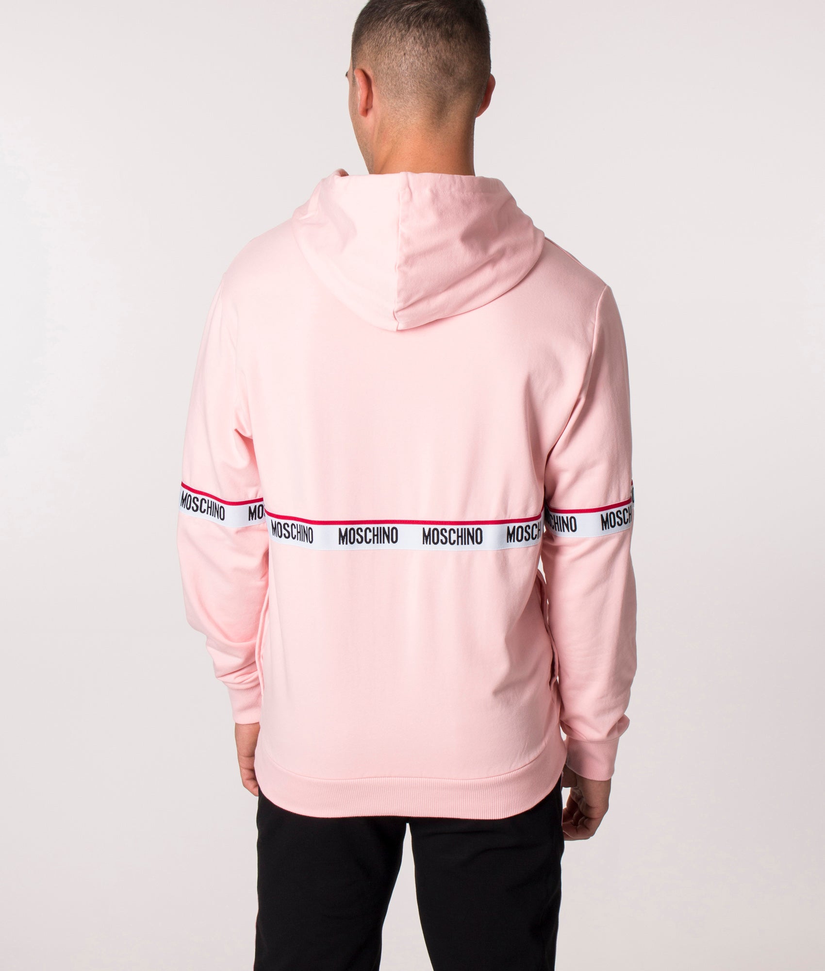 Logo-Taped-Hoodie-Pink-Moschino-EQVVS