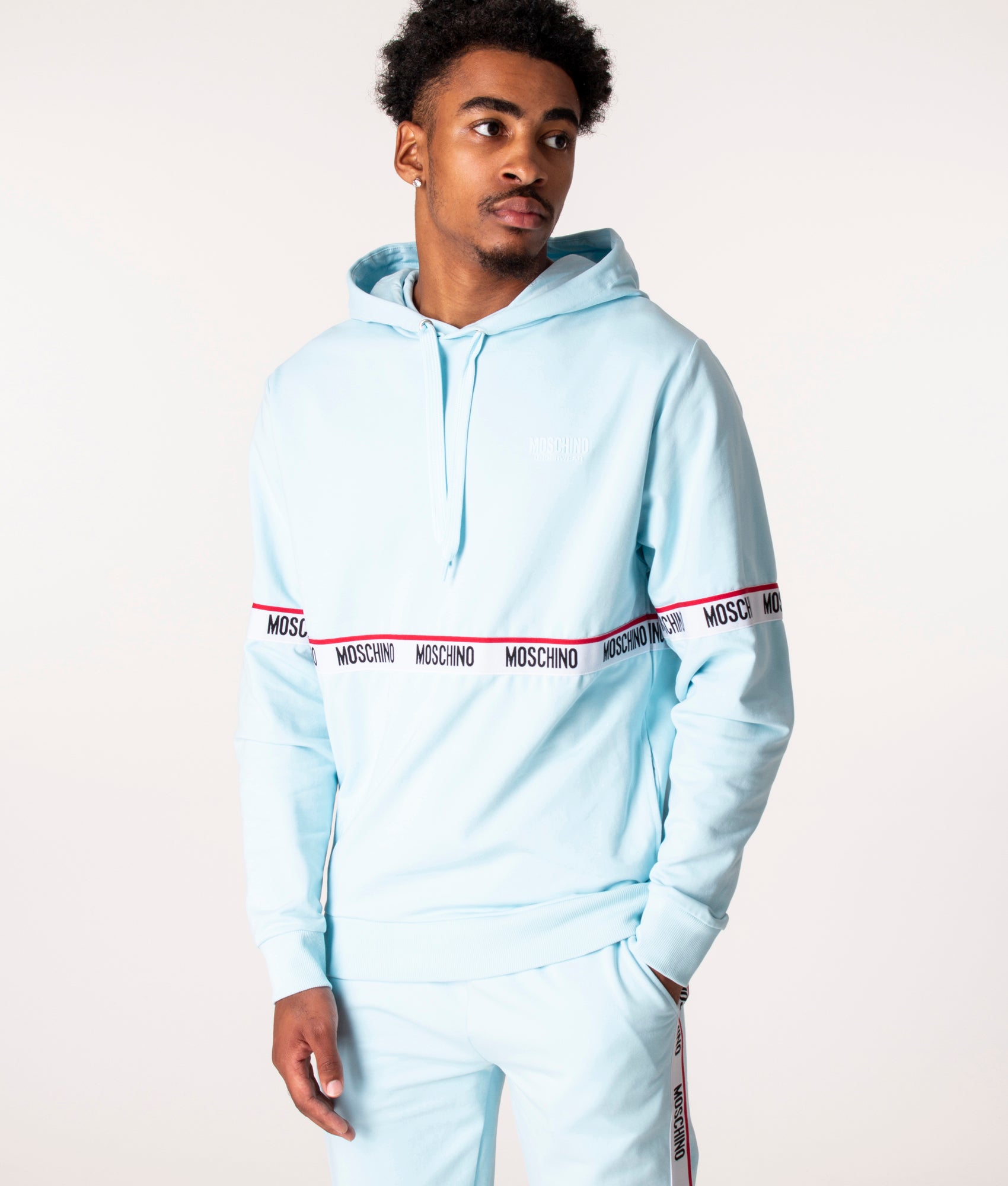 Logo-Taped-Hoodie-Light-Blue-Moschino-EQVVS
