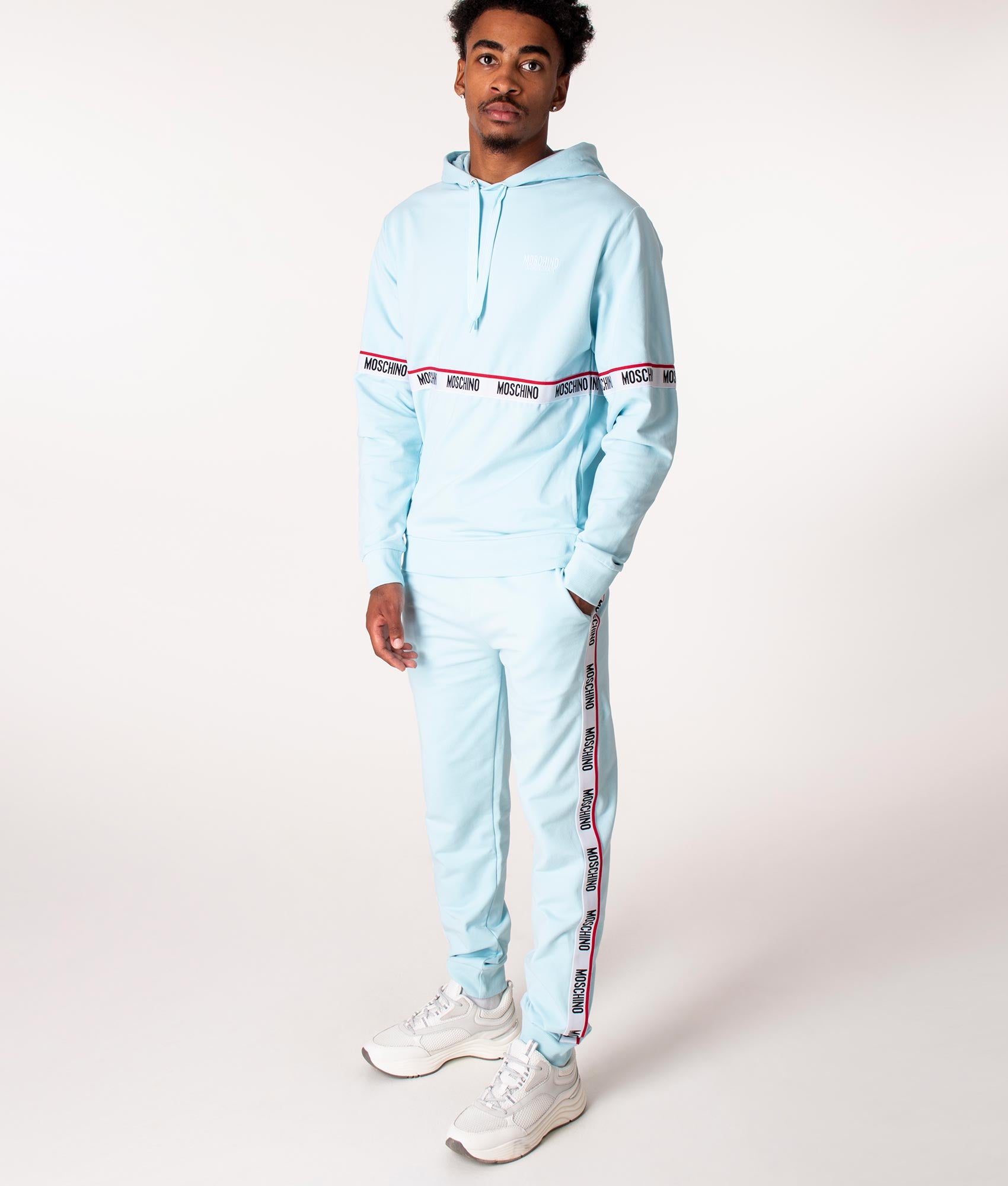 Logo-Taped-Hoodie-Light-Blue-Moschino-EQVVS