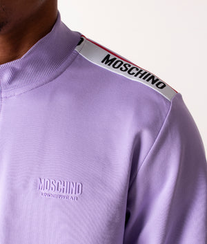 Quarter-Zip-Shoulder-Detail-Sweatshirt-Violet-Moschino-EQVVS