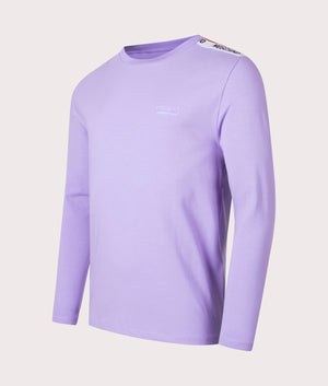 Long-Sleeve-Shoulder-Taped-T-Shirt-Violet-Moschino-EQVVS