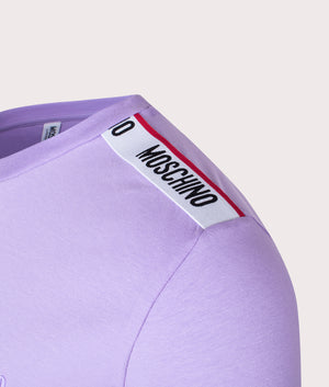 Long-Sleeve-Shoulder-Taped-T-Shirt-Violet-Moschino-EQVVS