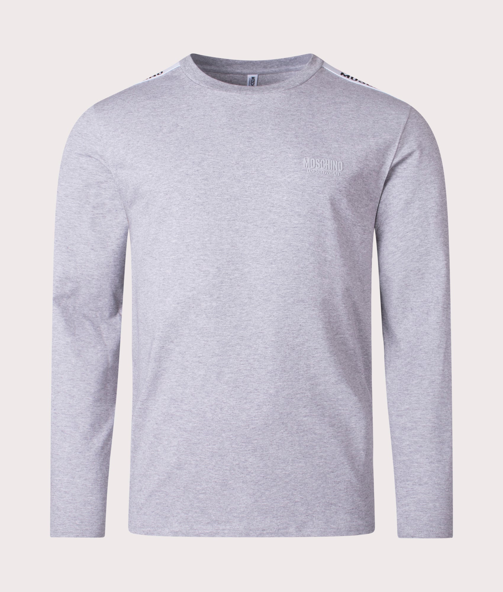 Long-Sleeve-Shoulder-Taped-T-Shirt-Grey-Moschino-EQVVS