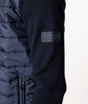 Slim-Fit-Baffle-Zip-Through-Hybrid-Jacket-International-Navy-Barbour-International-EQVVS
