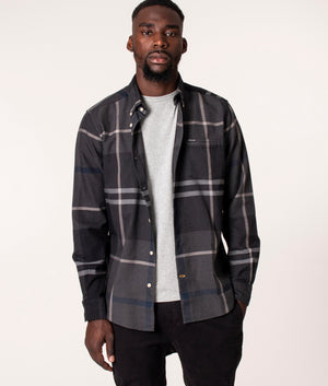 Dunoon-Tailored-Shirt-Graphite-Barbour-Lifestyle-EQVVS