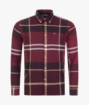 Dunoon-Tailored-Shirt-Winter-Red-Barbour-Lifestyle-EQVVS