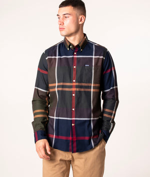 Dunoon-Tailored-Shirt-Classic-Tartan-Barbour-Lifestyle-EQVVS 