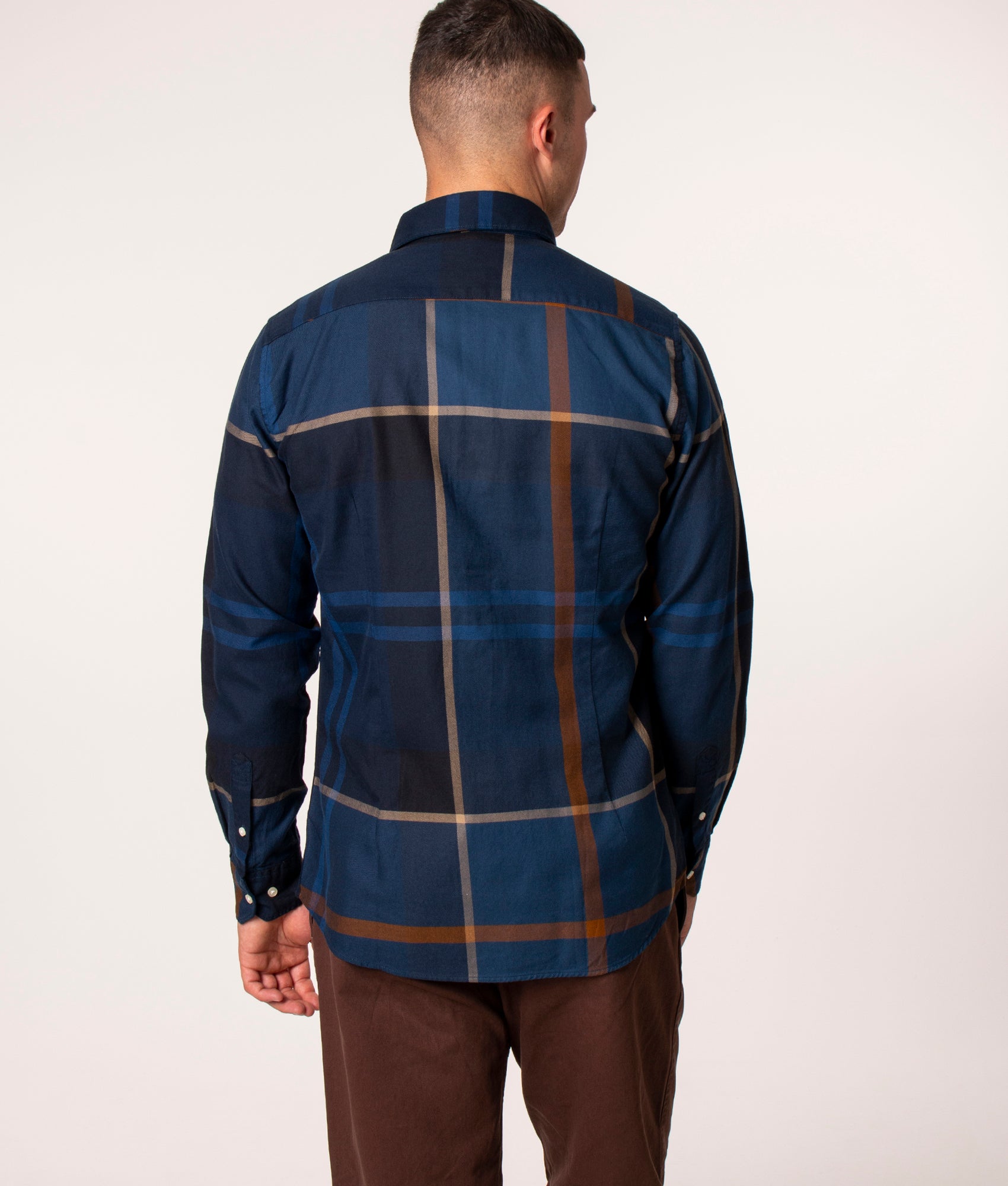 Dunoon-Tailored-Shirt-Midnight-Tartan-Barbour-Lifestyle-EQVVS