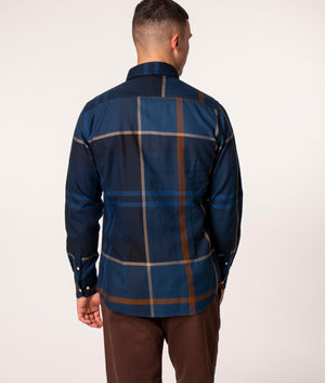 Dunoon-Tailored-Shirt-Midnight-Tartan-Barbour-Lifestyle-EQVVS