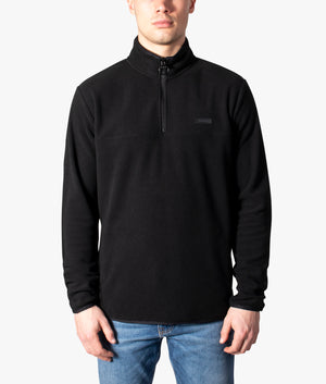 Quarter-Zip-Fleece-Sweatshirt-Black-Barbour-Lifestyle-EQVVS