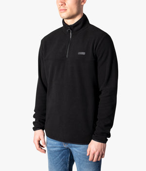 Quarter-Zip-Fleece-Sweatshirt-Black-Barbour-Lifestyle-EQVVS