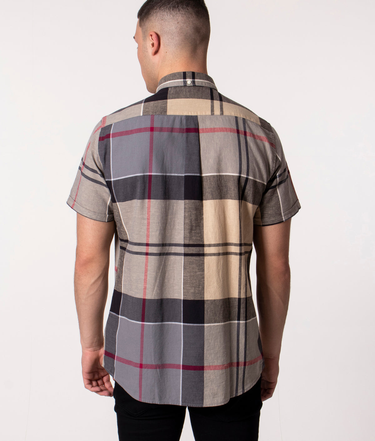 Tailored-Fit-Short-Sleeve-Douglas-Shirt-Dress-T-Barbour-Lifestyle-EQVVS