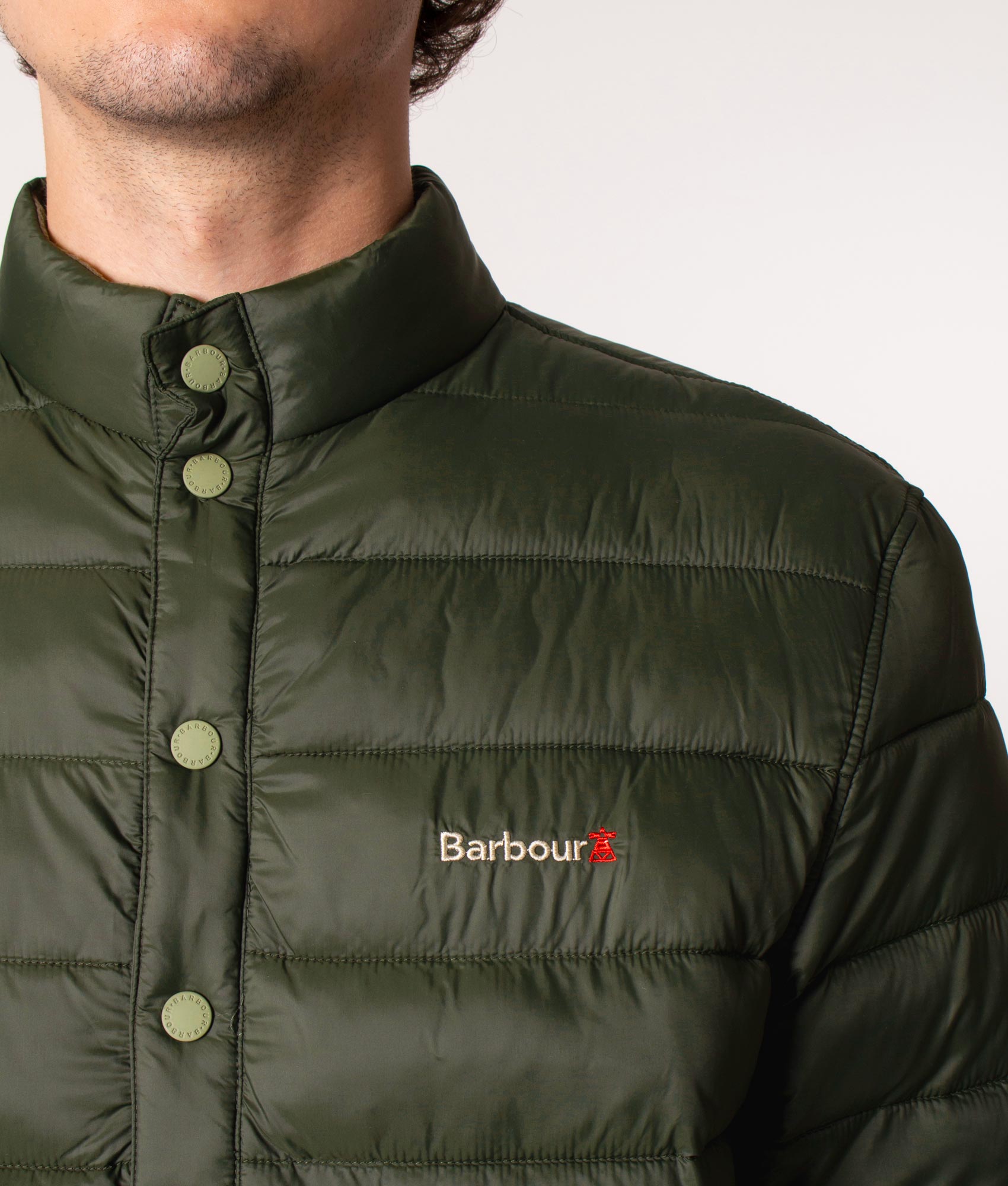 Quarter-Zip-Baffle-Quilted-Jacket-Light-Moss-Barbour-Lifestyle-EQVVS