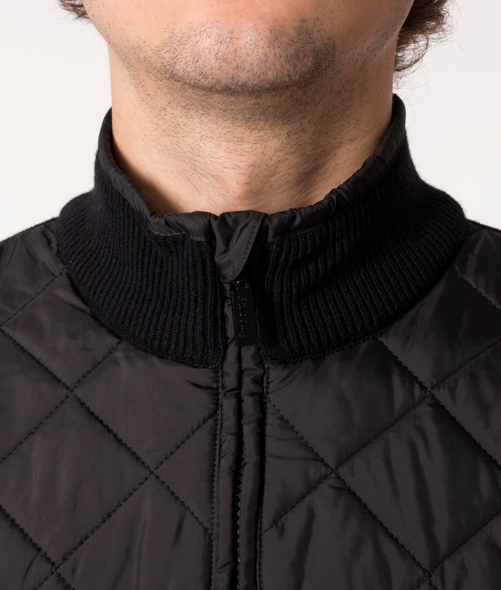Quarter-Zip-Diamond-Quilted-Knit-Black-Barbour-Lifestyle-EQVVS