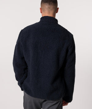 Berber Fleece Jacket Navy, Barbour International