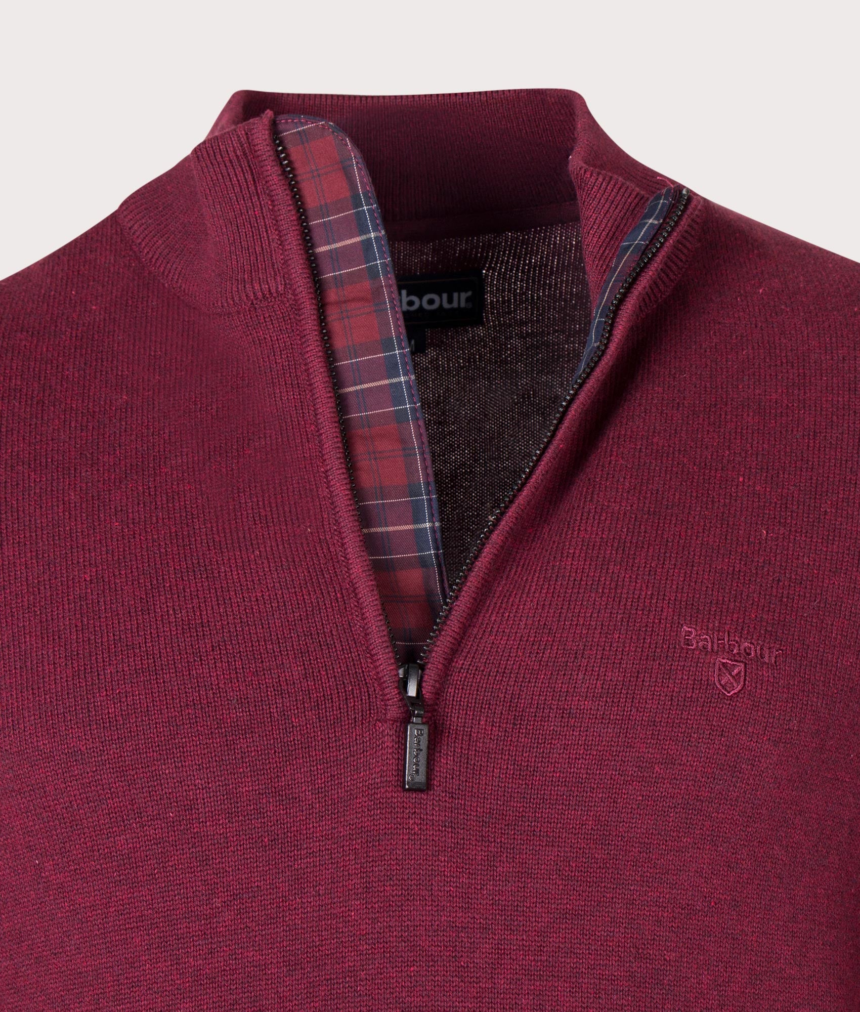 Quarter-Zip-Avoch-Jumper-Dk-Bordeaux-Barbour-EQVVS