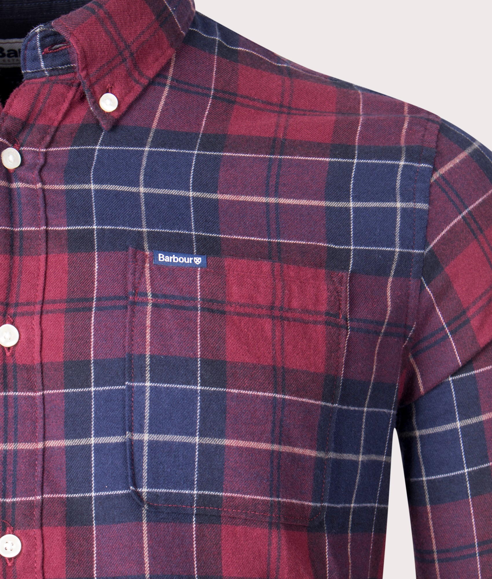 Rasay-Tailored-Shirt-Cordovan-Tartan-Barbour-Lifestyle-EQVVS