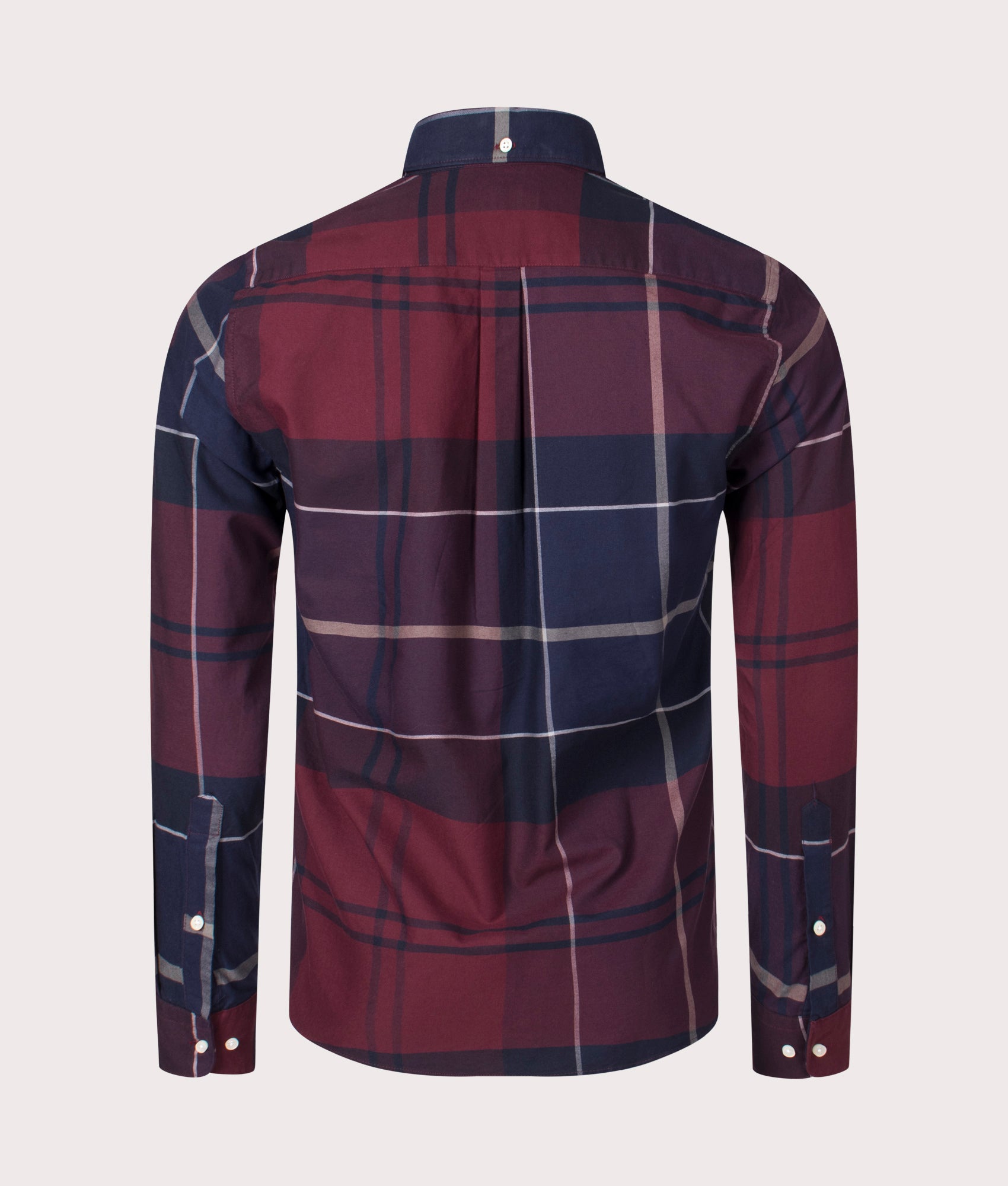 Stirling Tailored Shirt Cordovan Tartan Barbour Lifestyle EQVVS